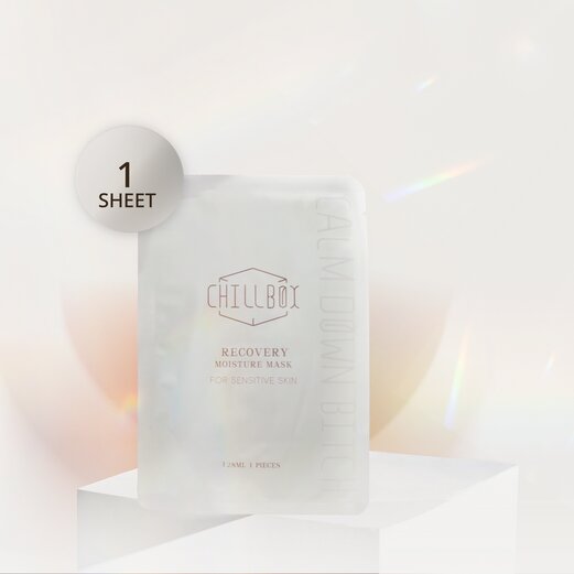 (1 แผ่น ลดแรง 41%) CHILLBOX Mask CBD recovery moisture ชิลบ๊อคซ มาส์กหน้า